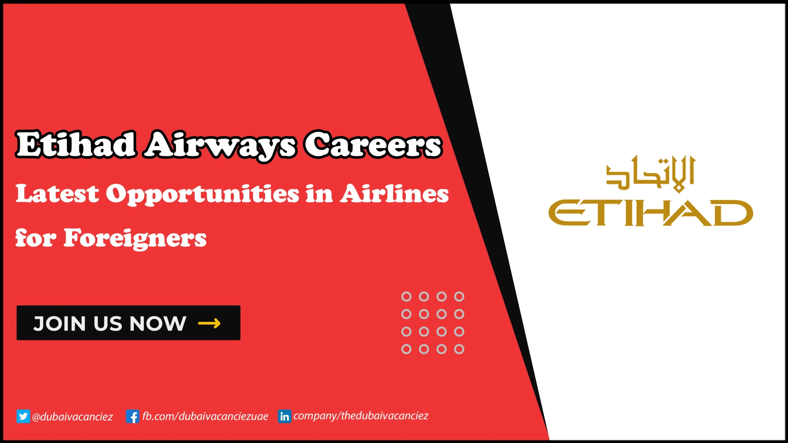 Etihad Airways Careers