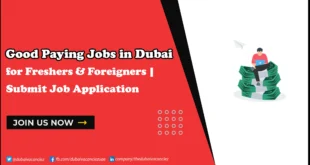 Good Paying Jobs in Dubai