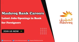 Mashreq Bank Careers