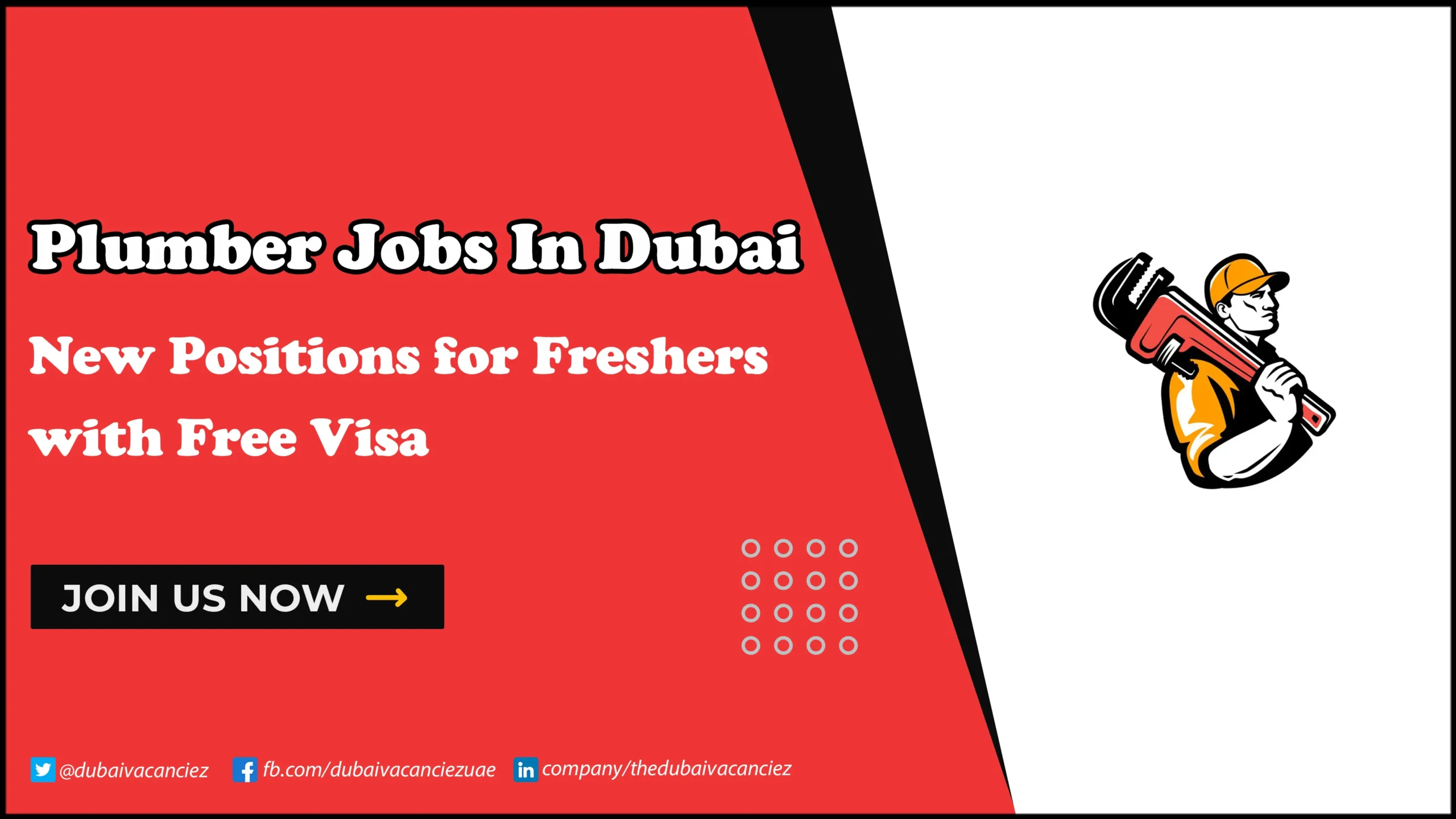 Plumber Jobs in Dubai