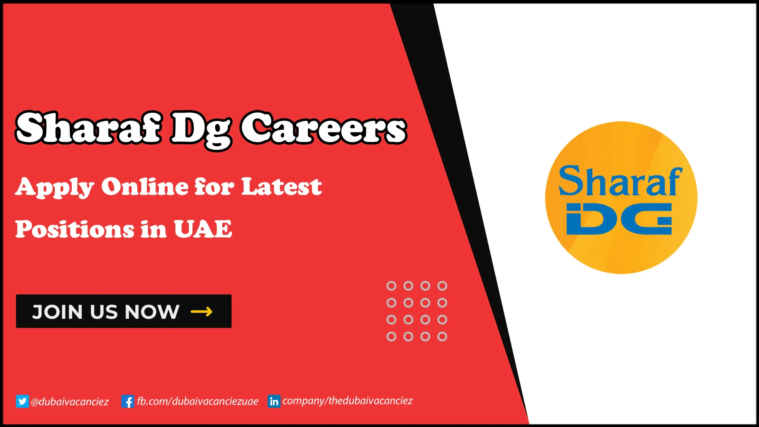 Sharaf DG Careers