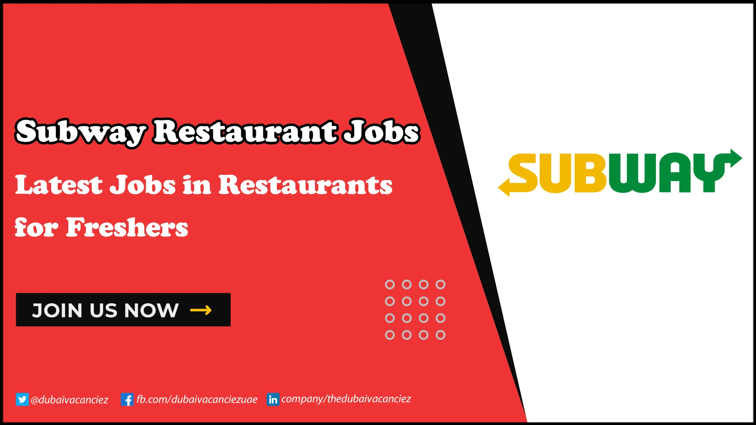 Subway Restaurant Jobs